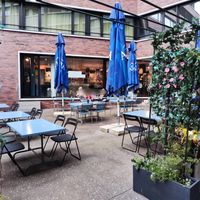 Courtyard at NOUR in Luzern