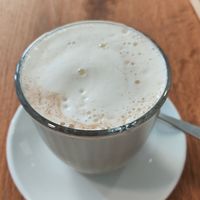 Chai latte vegano at LALE in Perugia