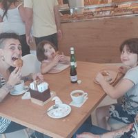 Super colazione vegana!
Cornetti alla crema di nocciola, Danish veg, cappuccini d'orzo con latte di soia e succhi bio! at LALE in Perugia