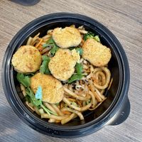 Japanese Pan Noodles with Impossible Chicken   at Noodles & Company in Christiansburg