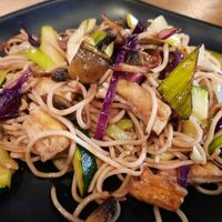 Fried noodles, veggies&tofu at Sen Chay in Helsinki