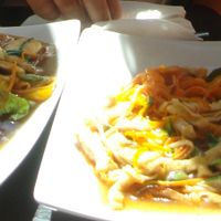 Rice and noodles at Sen Chay in Helsinki