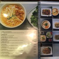 menu has both text and matching photos for easy ordering! at Sen Chay in Helsinki