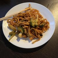 Fried udon noodles  at Sen Chay in Helsinki