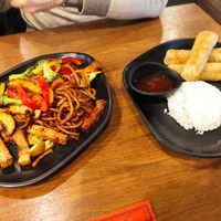 Udon noodles with tofu at Sen Chay in Helsinki