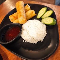 Spring rolls with tofu at Sen Chay in Helsinki