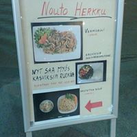 Sen Chay can be found by looking for the sign 'Nouto Herkku' at Sen Chay in Helsinki