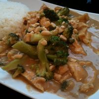 tofu in peanut sauce (vegan) at Sen Chay in Helsinki