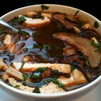 vermicelli soup (vegan) at Sen Chay in Helsinki