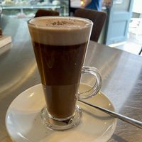 Hot chocolate   at The Chocolate Bar in Ellon