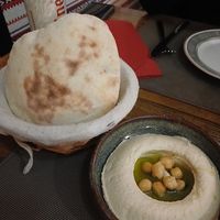 Hummus at Jafra Restaurante & Shisha Lounge in Lisbon