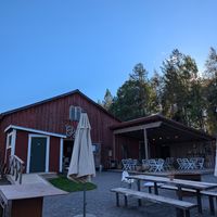 cafe from the outside at Eljest in Umea