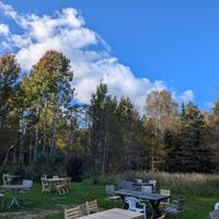 sitting area at Eljest in Umea