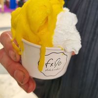 Vegan Mango Cocos Ice at FRIIC | Gelados de Fruta da Madeira - Fórum Madeira Piso 0 in Funchal