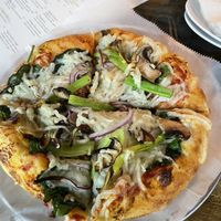 Vegan Cheese Pizza  at The Crooked Cue  in Colorado Springs