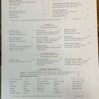 Menu  at The Crooked Cue  in Colorado Springs