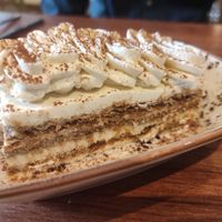 Tiramisu at Vrasserie in Porto