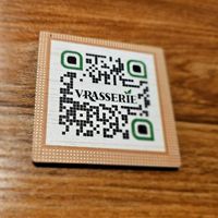 The menu. at Vrasserie in Porto