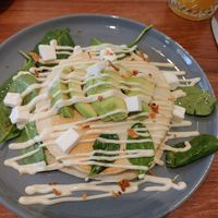 Savory pancakes at Vrasserie in Porto