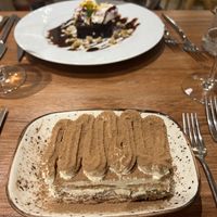 Tiramisu  at Vrasserie in Porto