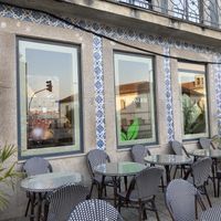 Outside restaurant   at Vrasserie in Porto