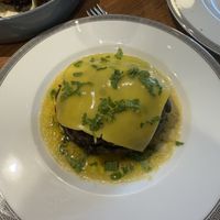 Mushroom with cheese  at Vrasserie in Porto