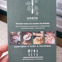 at Oxalis - Ecole de cuisine végétale in Brussels