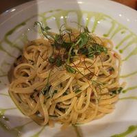 Pasta alioli at Tartufo Cucina Italiana in Athens