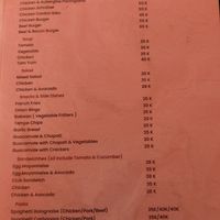 Menu6 at Tobay in Samosir