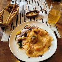 This is the main dish of the lunch special at Kuruba in Cuenca