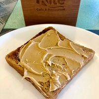 Peanut butter toast at Kite Café & Restaurant in Dubai