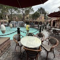 outside seating  at Europa Park - Pizzeria Venezia in Rust