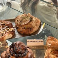 Vegan Brioche 5,50€
  at BOUCHE Specialty Coffee in Brussels
