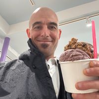 Coffee Oreo, Black Raspberry and Coconut flavors at Mad Martha’s in Edgartown.  at Mad Martha's in Edgartown