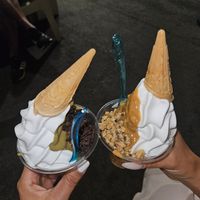 Frozen yogurt al pistacchio e lotus 🥰 at Gelateria Cichetti in Giulianova