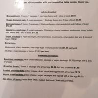 All day breakfast at Dwy Afon Cafe in Swansea