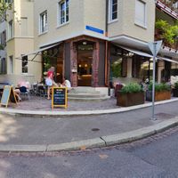 Exterior at Café Nona in Basel