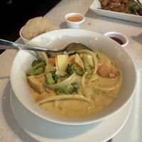 Vegan Yellow Curry  at Maile's Thai Bistro in Honolulu