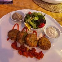 Falafel at Kalamaki Restaurant Kalkan in Kalkan