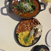 Shashuka and English breakfast   at Prince Peach in Berlin