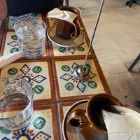 Tea  at Annapurna's World Vegetarian Cafe in Santa Fe