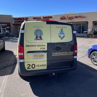   at Annapurna's World Vegetarian Cafe in Santa Fe