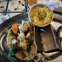   at Annapurna's World Vegetarian Cafe in Santa Fe