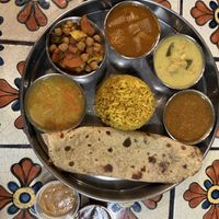 Thaali  at Annapurna's World Vegetarian Cafe in Santa Fe