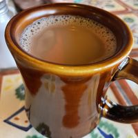   at Annapurna's World Vegetarian Cafe in Santa Fe