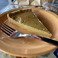 Pumpkin cheesecake  at Annapurna's World Vegetarian Cafe in Santa Fe