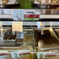Dessert display case   at Annapurna's World Vegetarian Cafe in Santa Fe