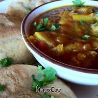 A wonderful bowl of comfort. at Annapurna's World Vegetarian Cafe in Santa Fe
