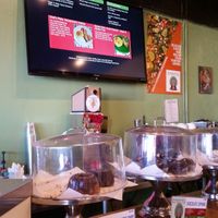 they have a lot of deserts at Annapurna's World Vegetarian Cafe in Santa Fe