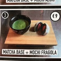 Menu 1  at Moko's Matcha in Milan
